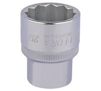 Elora Bi-Hexagon Socket, 1/2"" Sq. Dr., 25mm