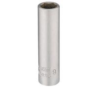 Elora Deep Socket, 1/4" Sq. Dr., 9mm
