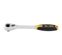 Elora Elora 770-L1D 1/2" Square Drive Soft Grip Reversible Ratchet