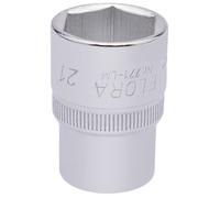 Elora 1/2" Drive Hexagon Socket Metric 1/2" 21mm