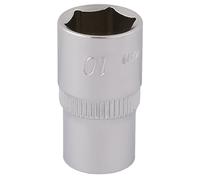 Elora Hexagon Socket, 1/4" Sq. Dr., 10mm