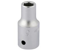 Elora Hexagon Socket, 1/4" Sq. Dr., 5mm