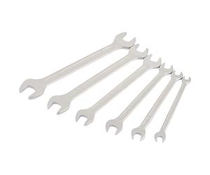 Elora Long Metric Open End Spanner Set 6 Piece 6 to 17mm Chrome Plated 01341