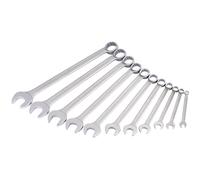 Elora Long Whitworth Combination Spanner Set 11 Piece Bi Hexagon 03157