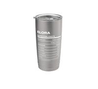 Elora Nutrition Facts Name Stainless Steel Insulated Tumbler