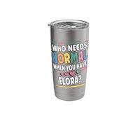 Elora Personalized Name Funny Cute Custom Elora Name Stainless Steel Insulated Tumbler