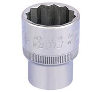 Elora Whitworth Bi-Hexagon Socket, 1/2" Sq Dr 1/2" Standard Length 24856