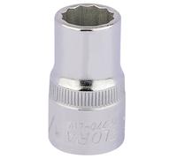 Elora Whitworth Bi-Hexagon Socket, 1/2" Sq. Dr., 1/4"