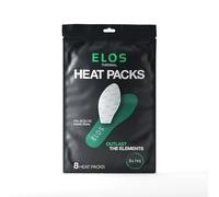 ELOS Heated Insoles Refill Pack - 4 Pairs Air-Activated Heat Packs for Shoe Inserts & Insoles - Comfort for Women, Cold Weather, Skiing & Outdoor Training