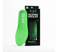 ELOS Heated Insoles Starter Pack - Trim-to-Fit Shoe Insoles for Women & Men | Reusable Heated Shoe Inserts + 2 Pairs Air-Activated Heat Packs | Comfort Insoles for Standing All Day, Skiing & Running