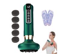 Elouris Anti Cellulite Massager, Revimus Anti-Cellulite Massager, 12-Levels of Adjustable Suctio, for Waist, Belly, HIPS, Legs, Firm and Smooth Skin (Green)
