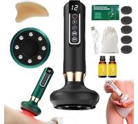 Elouris Cellulite, Anti-Cellulite Firm & Tone Tool, Elouris Cellulite Massager, Glowfit Anti Cellulite Massager, 12 Suction Modes Pain Relief, Massage Abdominal Belly Thighs Butt Neck at Home (B)