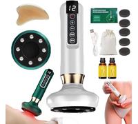 Elouris Cellulite, Anti-Cellulite Firm & Tone Tool, Elouris Cellulite Massager, Glowfit Anti Cellulite Massager, 12 Suction Modes Pain Relief, Massage Abdominal Belly Thighs Butt Neck at Home (A)
