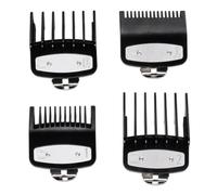Elovara 4PCS Premium Metal Clipper Guards Set for Wahl with Metal Clip | Replacement Hair Clipper Guide Combs, Professional Trimmer Attachments for Hair Cutting and Styling (1.5mm/3mm/4.5mm/6mm)