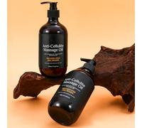 Elovelle Anti Cellulite Massage Oil - Firming, Moisturizes & Smoother Skin, 240ml Anti Ce-llulite Massage Oil, Natural Ingredientsfor Legs & Full Body (1PC)