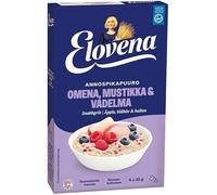 Elovena Apple Blackberry Wild Raspberry Porridge 1Box of 210g SÖPÖSÖPÖ pack (SOPOSOPO)