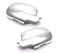 eLoveQ Chrome Full Mirror Cover Covers Compatible with 2007-2013 Chevrolet Silverado, Avalanche, Tahoe, Suburban & GMC Sierra Yukon Yukon XL