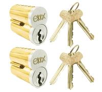 elox SFIC IC Core Cylinder Fits Stanley, Dorma Kaba, Arrows, Best, Falcon Standard, Best A Keyway,6 pins. A Pair of KA (Keyed Alike) Packed