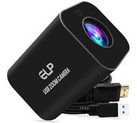 ELP 12X Zoom 4K 30fps USB Camera 1080P 60fps HDMI USB Webcam Auto Focus Manual Zoom Infrared Remote Control PC Camera H.265 H.264 High Speed Web Camera for Church Streaming Video Conference (12X Zoom)