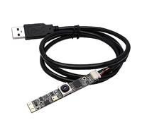 ELP 16MP Autofocus USB Camera with Microphone - Mini UVC USB2.0 Lightburn Camera - 68degree No Distortion Lens