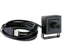 ELP 2.1mm Wide Angle Low Light USB Camera for Computer Home Industrial Video System 1.3megapixel 960P 0.01lux Mini PC Camera with Metal Case UVC USB2.0 Webcamera USB,with 3m/9.9ft Cable for Laptop
