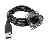 ELP 2.8mm Lens Raspberry Pi 1080P H.264 Microphone PC Web USB Security Camera for Computer Mini UVC USB2.0 Video Audio Webcam Board 2MP CMOS AR0330 Lightburn Laser Camera for Laptop