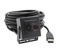 ELP 3.6mm Lens 1MP Mini HD USB Camera with Metal Case for Computer,720P 30fps Mini UVC USB2.0 Video Webcam OV9712 Lightburn Camera for Medical Endoscope 3D Scanner,ATM,Kiosk,3.3ft/1m Cable for Laptop