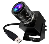 ELP 48mp USB Camera Manual Zoom Webcam for Computer Mini Lightburn Camera for Laser Engraver UVC USB2.0 Close-up Camera 6000P USB Security Camera 3.6-10mm 3X Zoom Camera for PC Jetson Nano RaspberryPi
