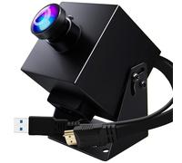 ELP 4K 60fps HDMI Webcam USB3.0 Dual Output Camera Wide Angle 120 Degree Low Distortion Lightburn_Camera 2X Digital Zoom Webcam H.264 High Speed USB Security Cameras