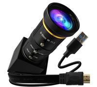 ELP 4K 60fps USB3.0 HDMI Webcam with 10X Optical Zoom, Simultaneous Output, H.264/MJPEG/YUY2 Compression, UVC for PC, Laptop, Monitor, TV, Projector