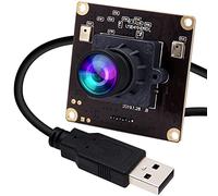 ELP 4K USB Camera with Dual Microphone for Computer and Rasp Pi Mini UVC USB2.0 PC Camera IMX317 Lightburn Camera 8mp USB Security Camera for Laptop