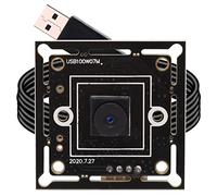 ELP 720P USB Camera Super Mini Embedded Webcam Board with 45degree M7 Lens Megapixel HD OV9712 Camera Module USB for Laptop USB2.0 UVC Video PC Camera Module,with 3.3ft/1m Cable for Computer