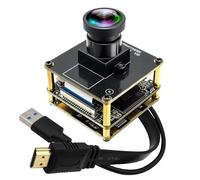 ELP HDMI 60fps USB Camera 4K High Speed USB 3.0 Cam for Worship Conference Monitor Type-C HDMI Simultaneous Output PC Webcam for Computer with Distortion Free Lens 2X Digital Zoom