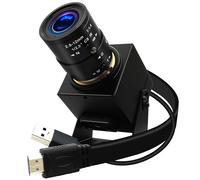 ELP HDMI 60fps USB Camera 4K High Speed Webcam USB3.0 HDMI Simultaneous Output Cam 2.8-12mm 4X Manual Zoom Lens H.264 Close-up Plug and Play for TV Projector Monitor Industrial Application