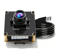 ELP High Speed 200FPS Global Shutter USB3.0 Camera Module Wide Angle 83° Webcam Board for Computer Mini UVC USB3.0/2.0 PC Camera Fast Frame 1200P 120fps Lightburn Cameras for Laser AR0234 Webcamera