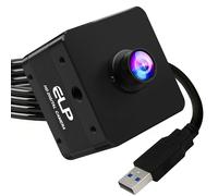 ELP High Speed 4K 60FPS USB Camera for Computer, Mini UVC 2160P USB3.0/2.0 Lightburn Cameras for Windows, Linux, Mac, Pi, Fast Frame Wide Angle 100°(H) IMX678 Webcam for PC Laptop Jetson Nano
