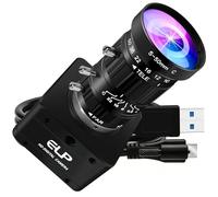 ELP High Speed 4K 60FPS USB Camera Manual Zoom Webcam for Computer, Mini UVC 2160P USB3.0/2.0 Lightburn Cameras for Windows, Linux, Mac, Pi, 5-50mm 10X Varifocal IMX678 Web Cam for Laptop Jetson Nano