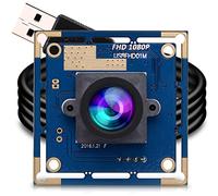ELP USB with Camera 2.1mm Lens 1080p Hd Free Driver USB Camera Module,2.0 Megapixel(1080p) Usb Camera,for Linux Windows Mac Os