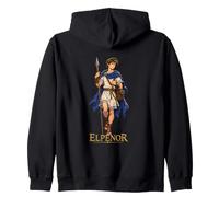 Elpenor Greek Mythology Odyssey Spear Hero Zip Hoodie