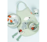 Elphee suction mealtime set green
