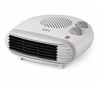 Elpine 2000W Electric Fan Heater Portable 2 Heat Settings Thermostat White