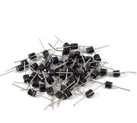 ELPOHL Pack of 50 Diodes 10A10 1000 V 10 A Blocking Diode 12 V High Voltage Diode Bypass Diode for Diode, Lead-Free Harmless Diodes for Solar Panel, Solar