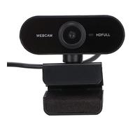 Elprico 1080P Full HD Webcam with Microphone, Auto Focus HD Computer Camera Built in Microphone for Live Broadcast Video Call Conference