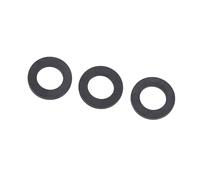 Elprico 12pcs Rubber Washer Ring Set for Water Pipe Sealing in Projects, Ideal for Fasteners and Hydraulic Fittings (1/6 15.5-17.5cm Head Circumference)