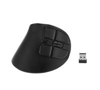 Elprico 2.4G Wireless Vertical Ergonomic Optical Mouse for Work,1000/1600/2400 DPI,Bluetooth 2.4G Double Mode,Quiet Clicks,for Comfort and Reduced Wrist Strain for La