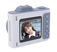 Elprico 2.5K Digital Camera for Photography Autofocus,66MP Vlogging Camera for YouTube with LED Fill Light 2.4" 180°Flip Screen WiFi Compact Travel Camera for Teens (32G Memory Card)