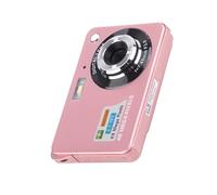 Elprico 4K 48MP Digital Camera with 8x Digital Zoom, 2.7in Screen, Rechargeable Battery, USB Transfer, Compact Mini Camera for Kids, Students, Beginners, Selfies, and Anti Shake (Pink)