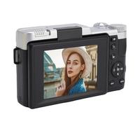 Elprico 4K Digital Camera for Photography,64MP Vlogging Camera for YouTube with 2.8" 180° Flip Screen,Point and Shoot Camara,16 Retro Filter Vlog Camera for Teens Students Photography (Black)
