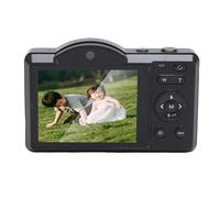 Elprico 4K Digital Camera for Photography,75MP Dual Screen Vlogging Camera for YouTube with 2.8" Touch Screen,Autofocus,16X Digital Zoom Point and Shoot Camara with Flash for Beginner (Black)