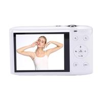 Elprico 5K Digital Camera,72MP Digital Cameras with 16X Zoom for Kids' Gifts,Autofocus Point and Shoot Digital Camera for Photography,2.8'' LCD Screen Compact Portable Camera with Flash (White)